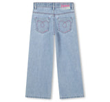 Denim Pants With Wors