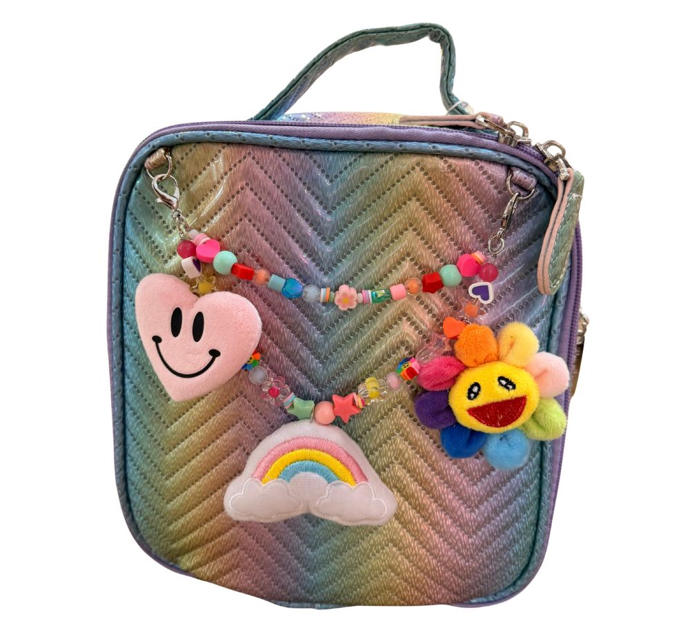 Lunchboxes Chevron Galaxy 2 Link Plush-Pastel