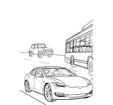 Wheel and Wings XXL Coloring Book