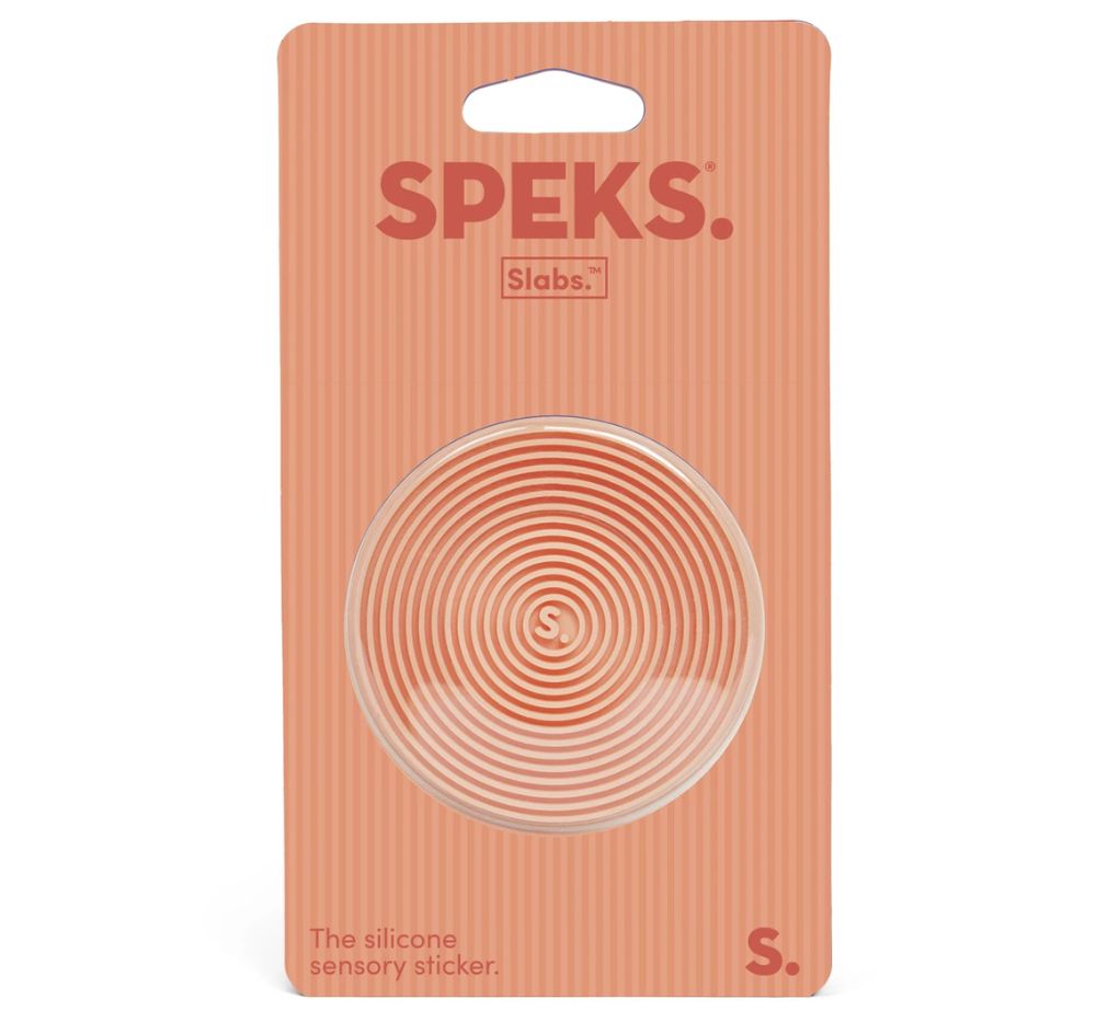 Slabs Silicone Sensory Sticker Groove Reef