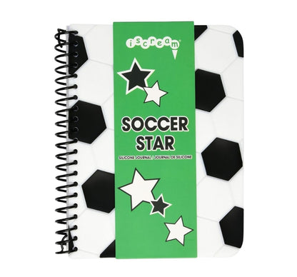 Soccer Star Silicone Notebook