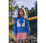 Retro Shorts Cotton Waffle Palo Rosa