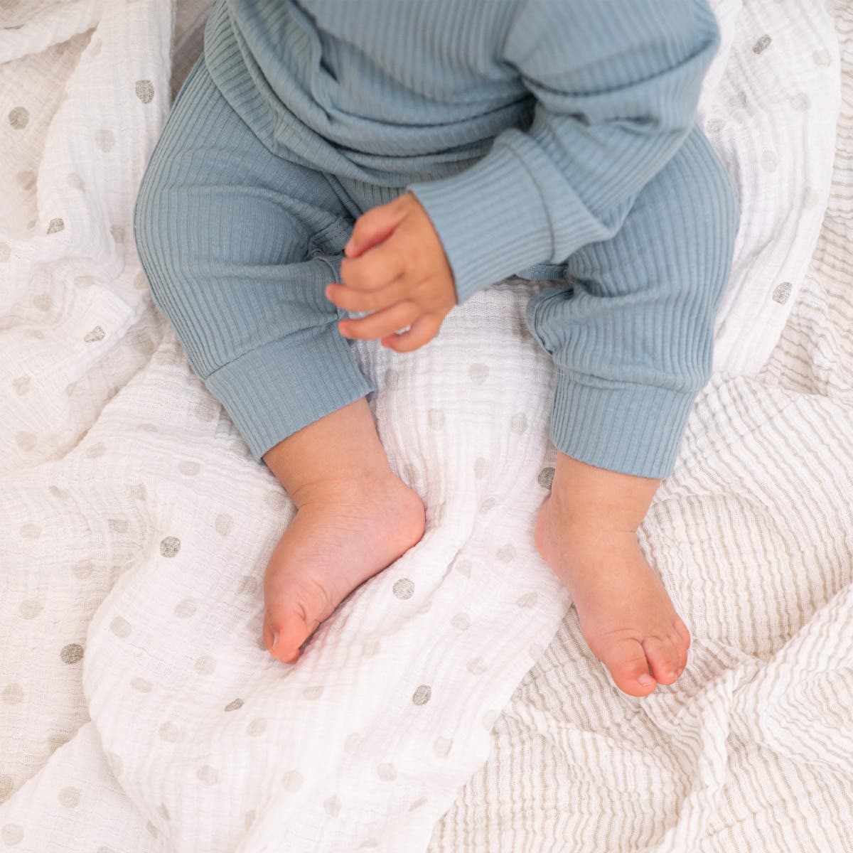 Essentials Swaddle Blanket 2pack Dusty