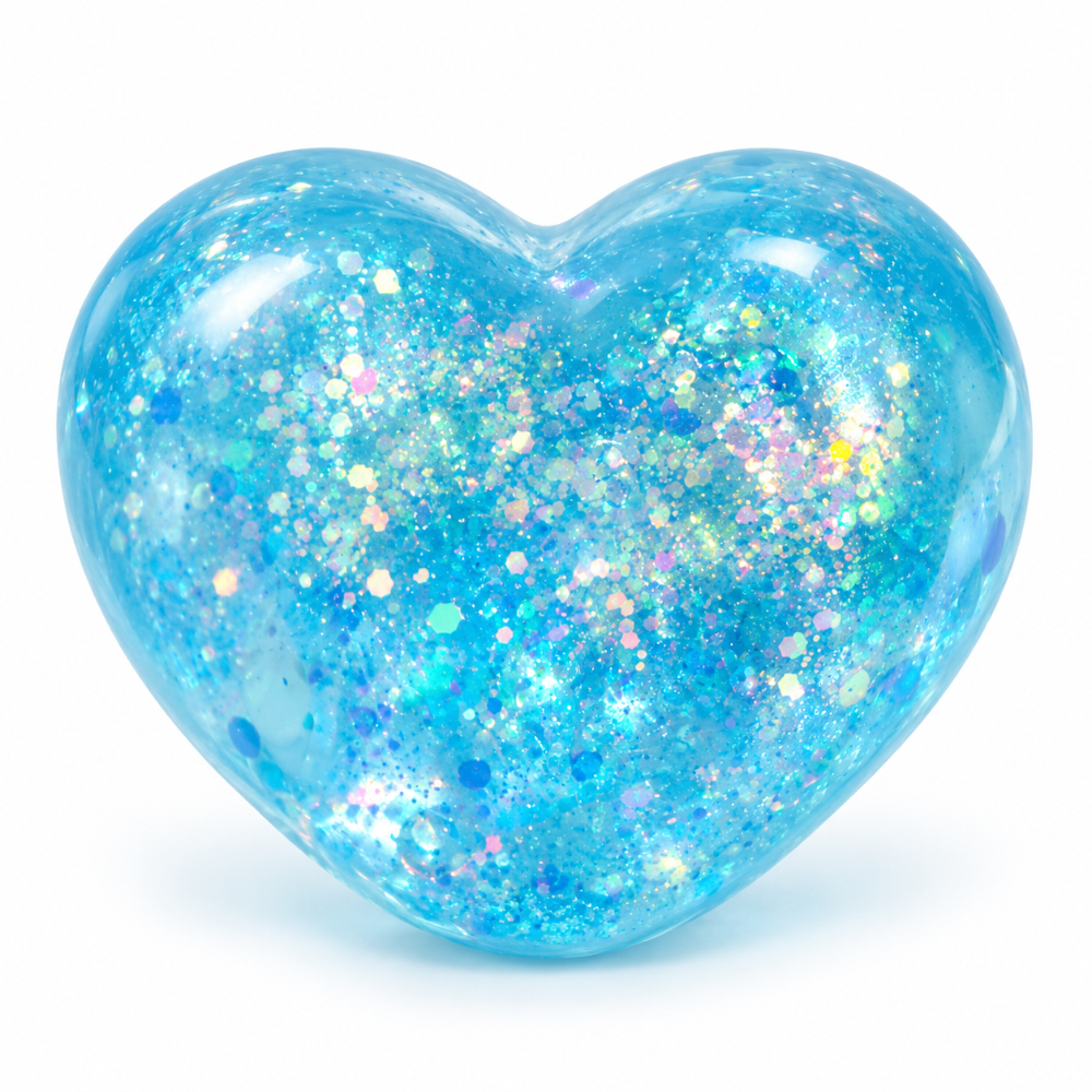 Melt My Heart Squeeze Toy Blue