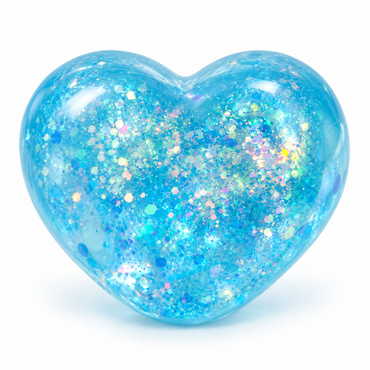 Melt My Heart Squeeze Toy Blue