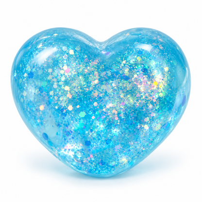 Melt My Heart Squeeze Toy Blue