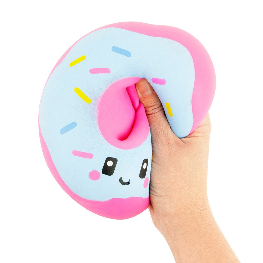 Jumbo Squishy Donut Pink/Blue