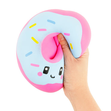 Jumbo Squishy Donut Pink/Blue