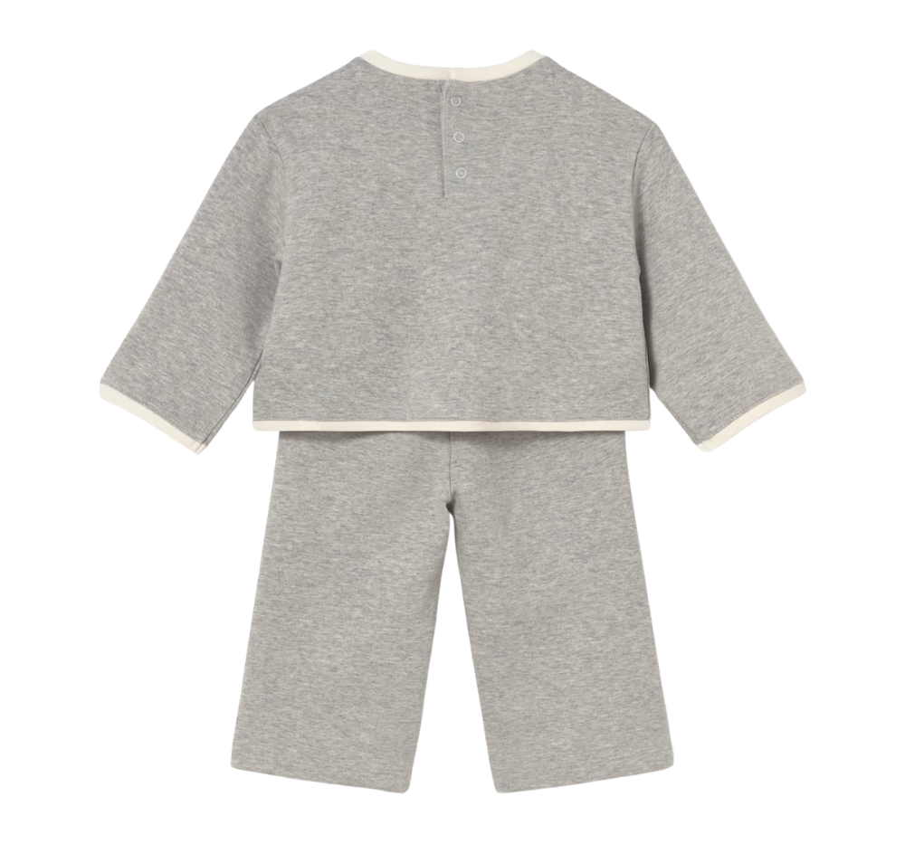 Conjunto Pantalon Largo Gris Vigore