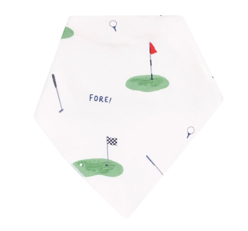 All Fore Golf Bandana Bib O/S