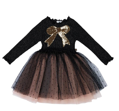 Quincy Bow Tutu Black