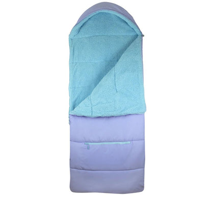 Sleep-N Pack Sherpa Big Kid Violet Dream