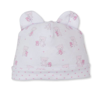Teddy Bear Love-Hat Pink