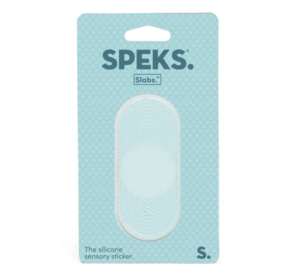 Slabs Silicone Sensory Sticker Static Mint Green