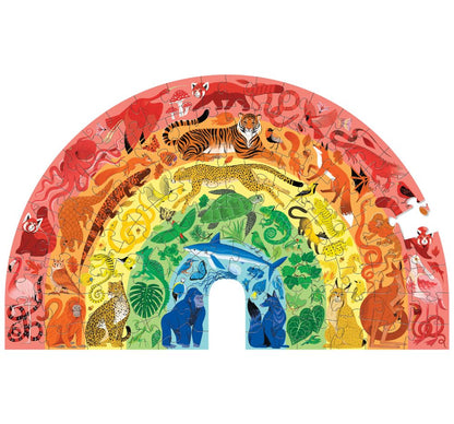 100 Pc Puzzles Rainbow Animals