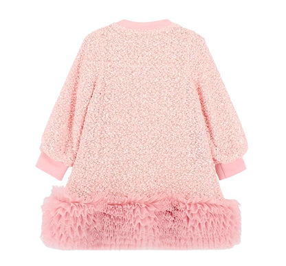Boucle Sequin Dress