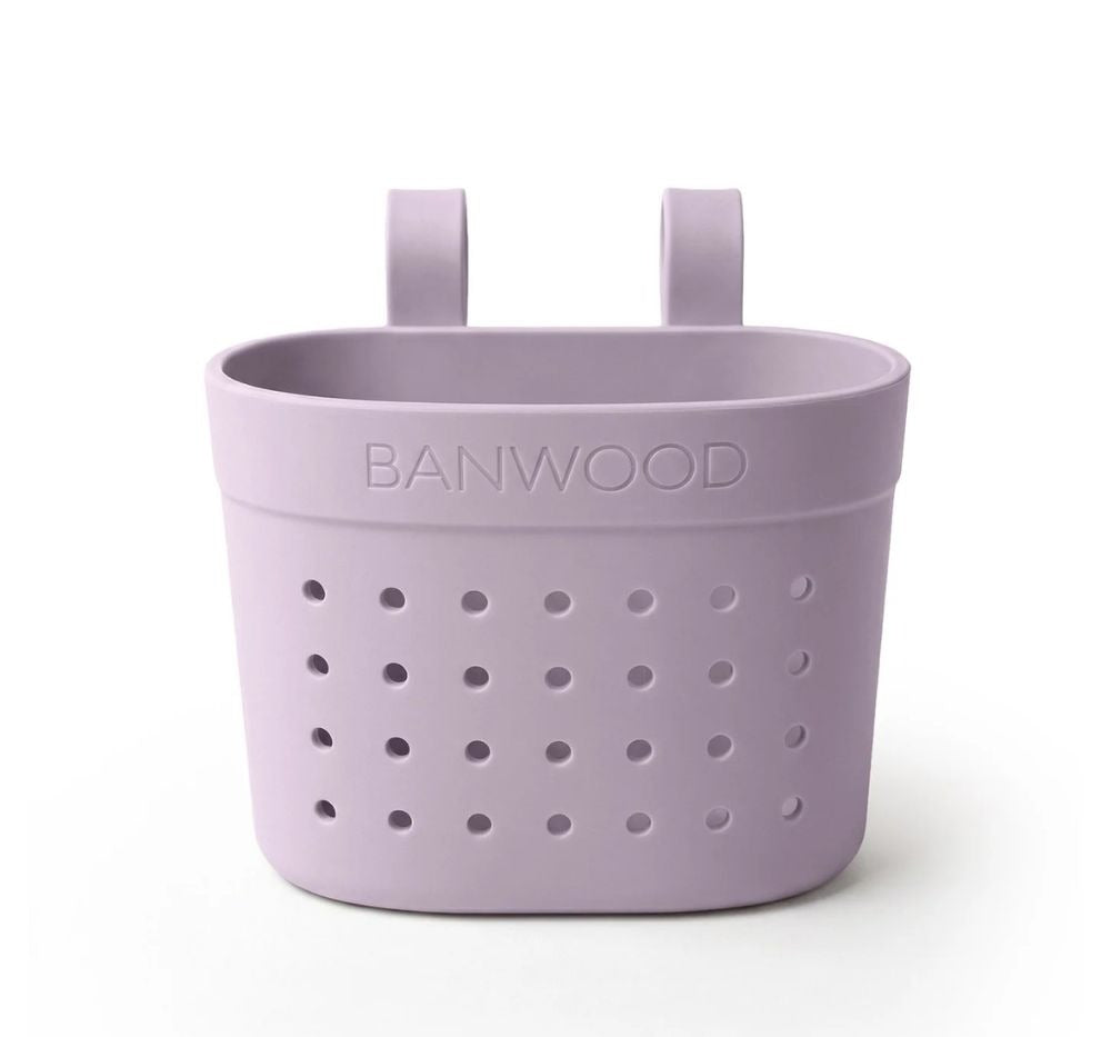 Pin & Ride Basket Banwood Lavender