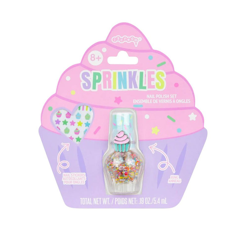 Sprinkles Nail Polish Ring Set