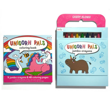 Carry Along Unicorn Pals Coloring Book