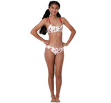 Linked Fresia Red Bikini Set