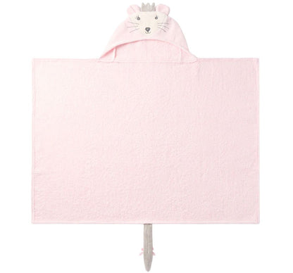 Bath Wrap - Mouse Pink