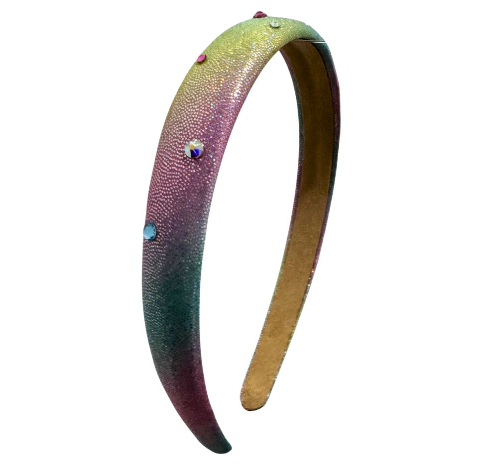 Thin Crystallized Galaxy Headband
