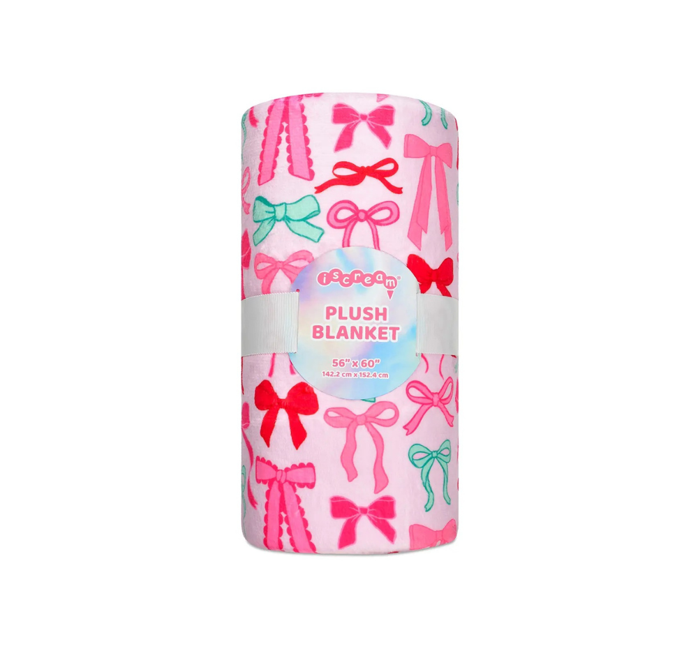 Merry Bows Plush Blanket