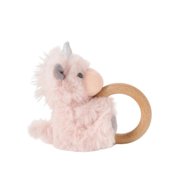 Ring Rattle Plush Unicorn