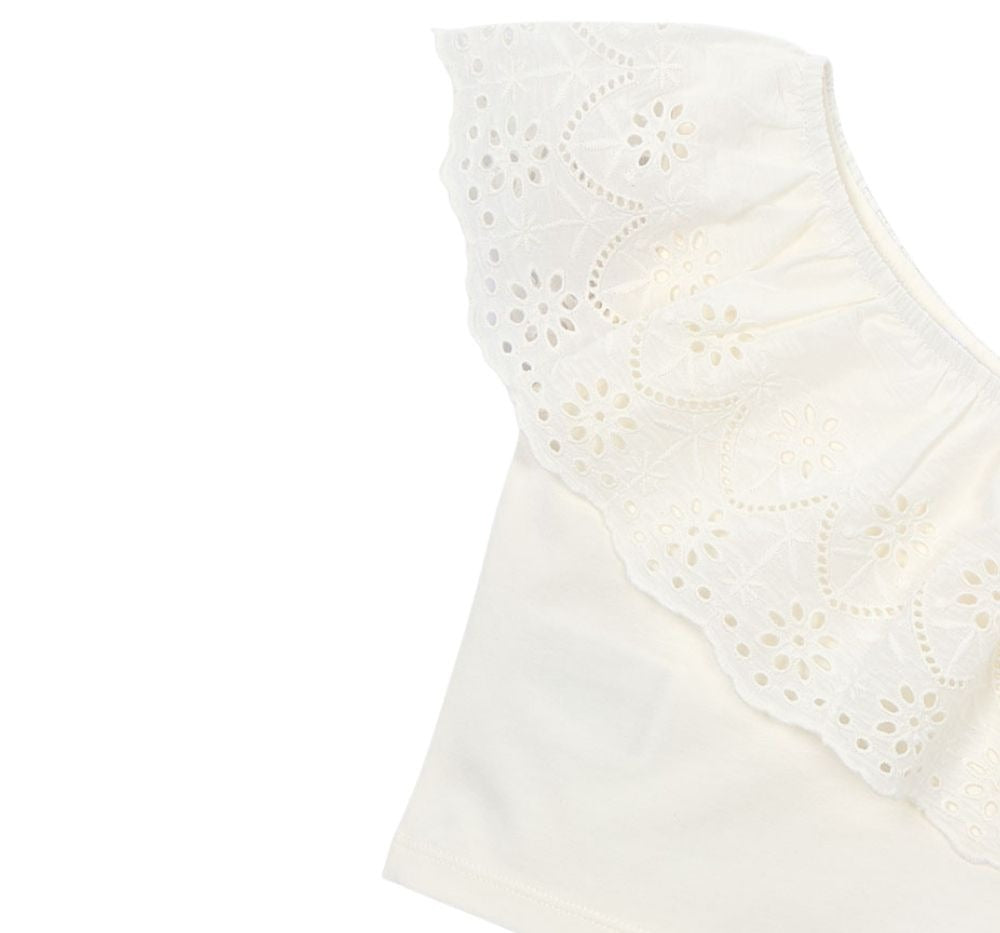 Camiseta de Tirantes Perforado y Short Sarga