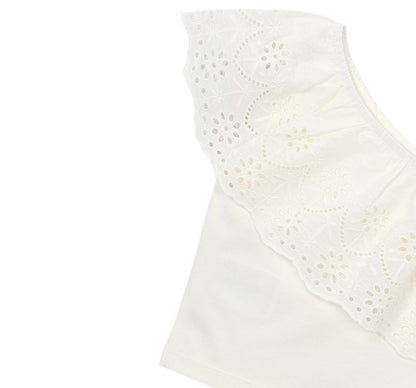 Camiseta de Tirantes Perforado y Short Sarga