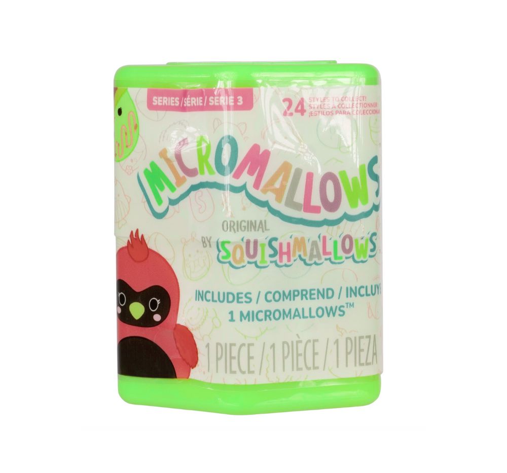 Mini Plush Micromallows Green
