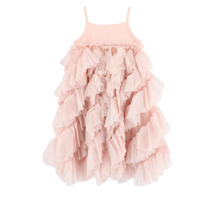 Cascade Waterfall Sparkle Tulle Strappy