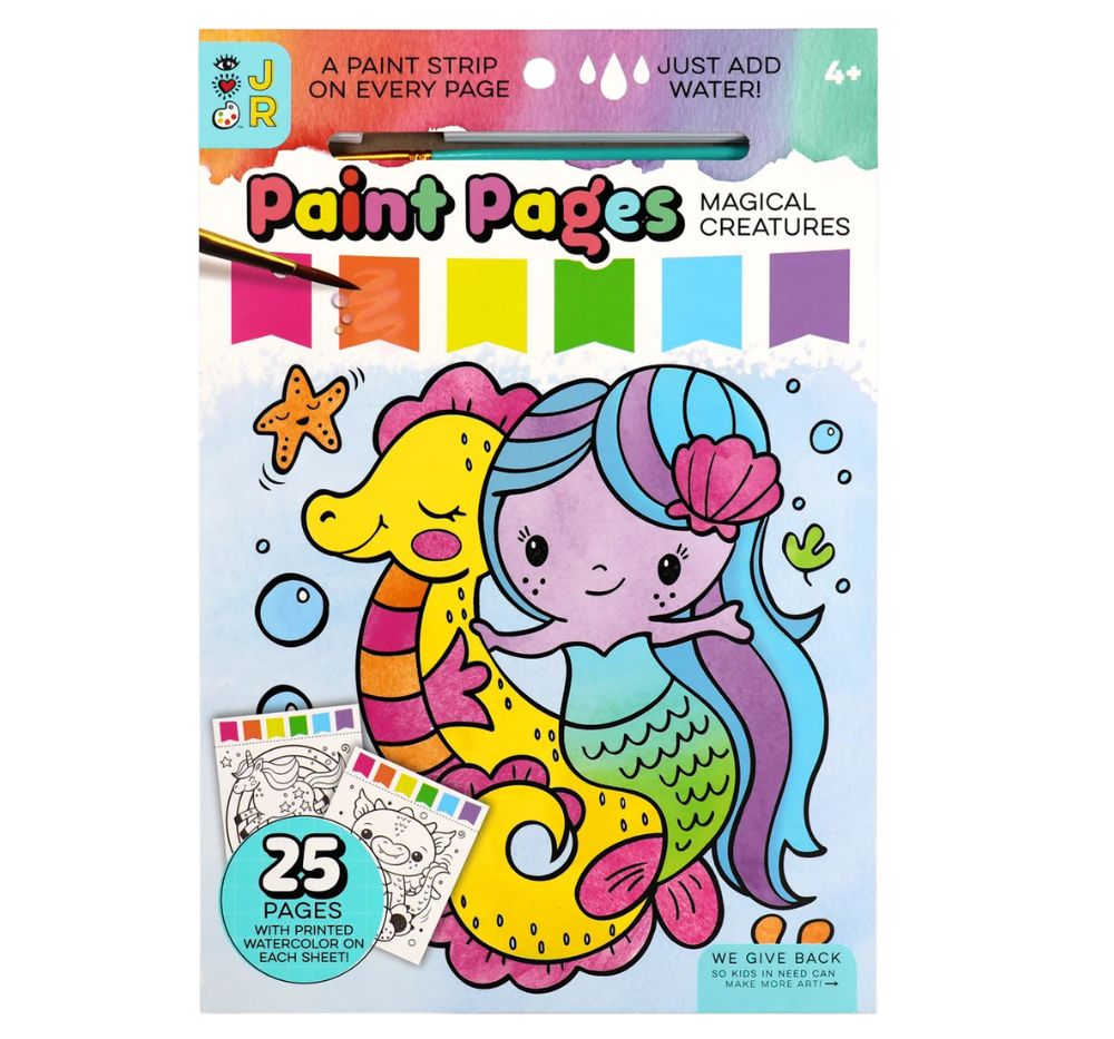 Paint Pages Magical Creatures