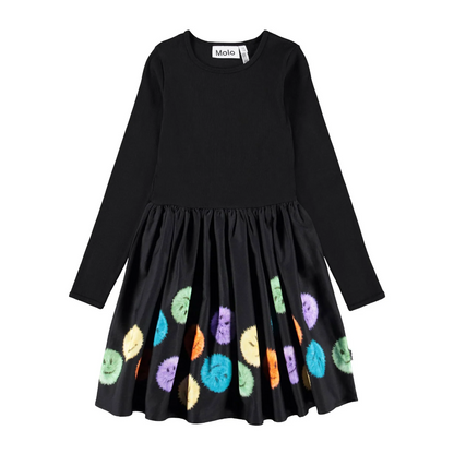 Dress Casie Warm Colourful Fluff