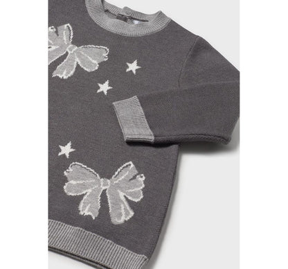 Vestido Tricot Jacquard Plomo Vigore