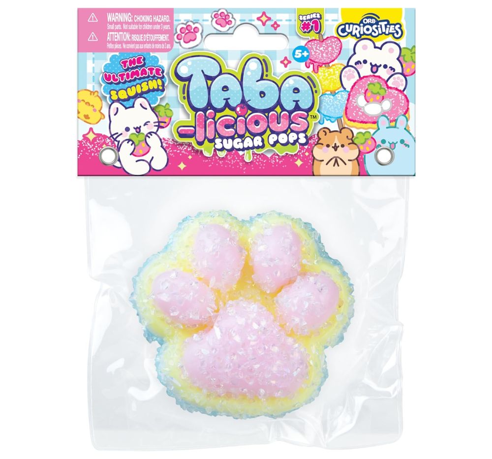 Taba-licious Sugar Pops Paw Pink-Wht