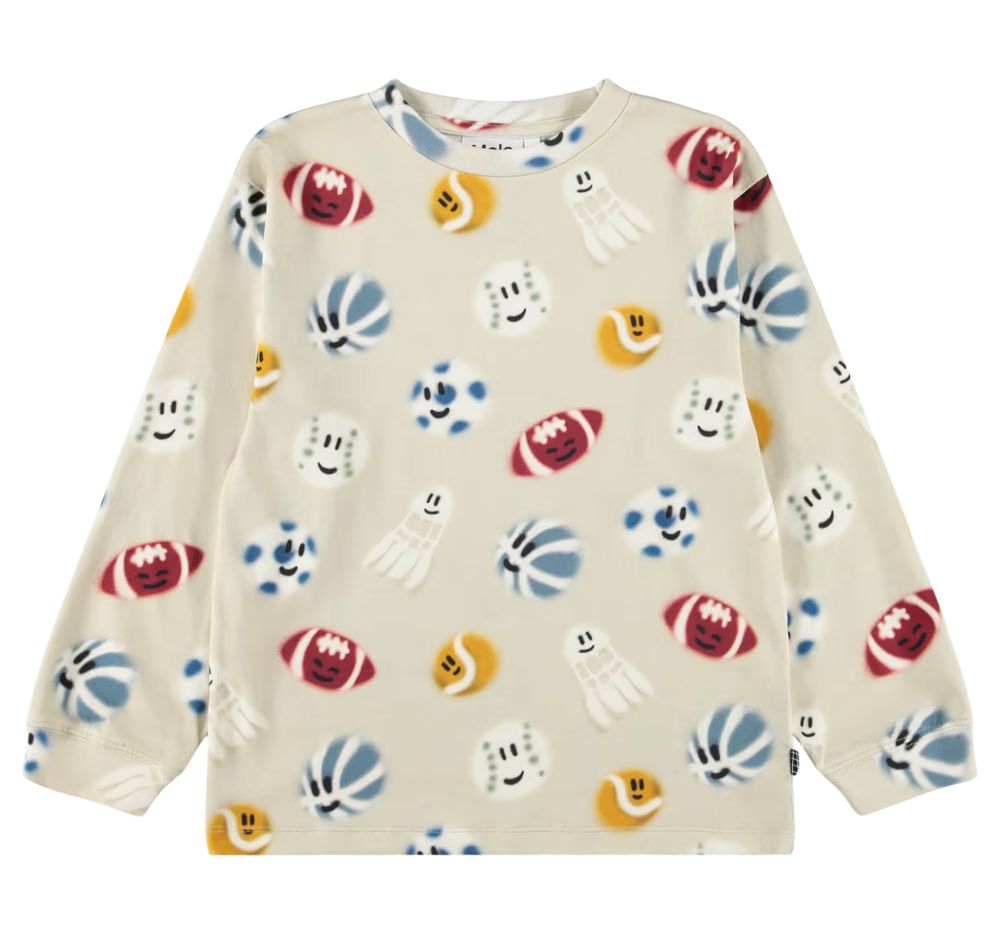 T Shirts Long Cute Balls Jr