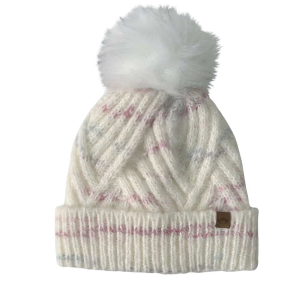 Rose Garden Willow Cable Beanie
