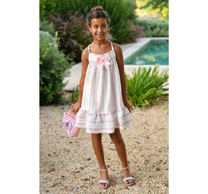 Oceana Jacquard Stripe Sun Dress