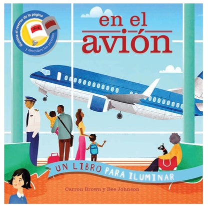 En el avión