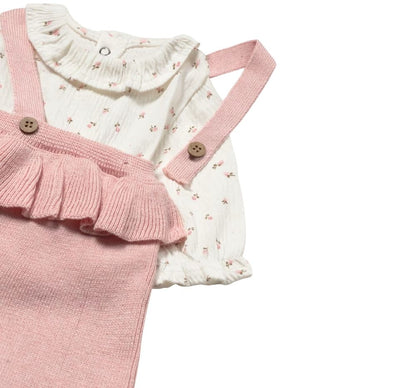 Conjunto 3pc Rosa Baby Vigore