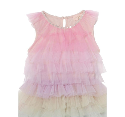 Bebe Rainbow Reverie Tulle Dress