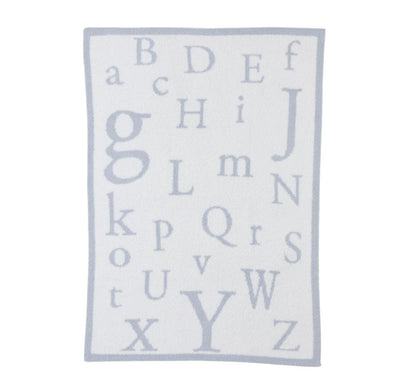 Cozychic ABC Blanket Ocean-Cream
