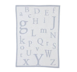 Cozychic ABC Blanket Ocean-Cream
