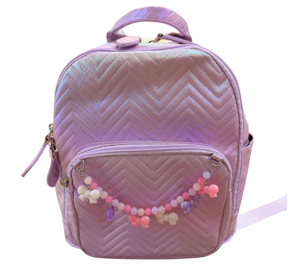 Mini Backpacks Chevron Link-Lav