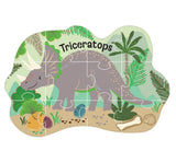 12 PC Shaped Puzzle Dino