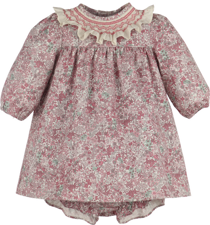 Fall Bloom Collar Set Pink