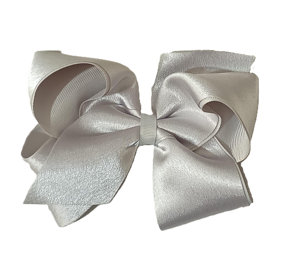 King Satin/Gg Overlay Shell Grey Bow
