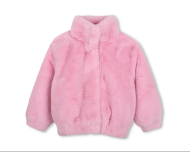 Jacket Faux Coat Pink