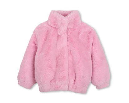 Jacket Faux Coat Pink